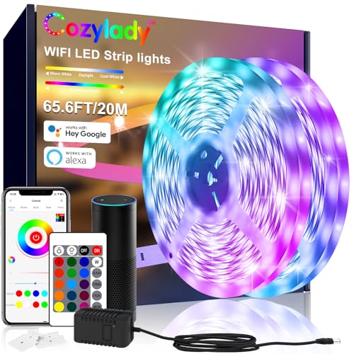 Smart RGB LED Strip Lights with App & Alexa