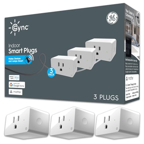 GE CYNC Smart Plug, Alexa & Google Home Compatible