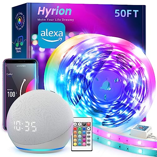 Hyrion 50 ft Smart LED Light Strips