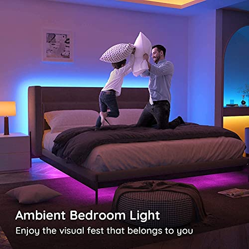 DIYILIGHT 100ft Smart LED Strip Lights with App