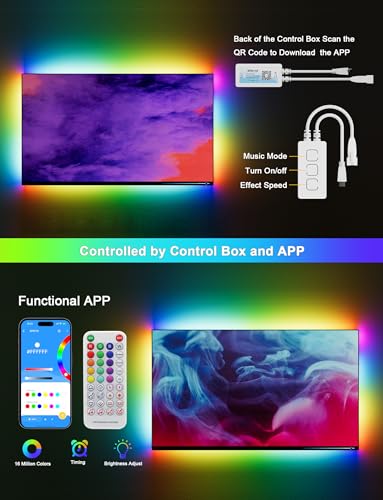 RGB Smart LED Strip Light with Music Control