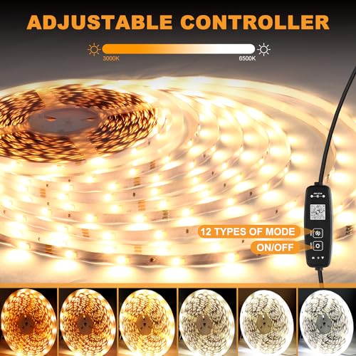 TENDIST 32.8ft Dimmable LED Strip Lights