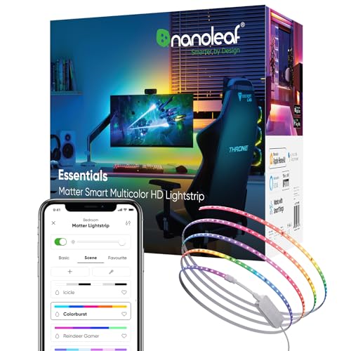 Nanoleaf Essentials Smart Multicolor LED Lightstrip 200