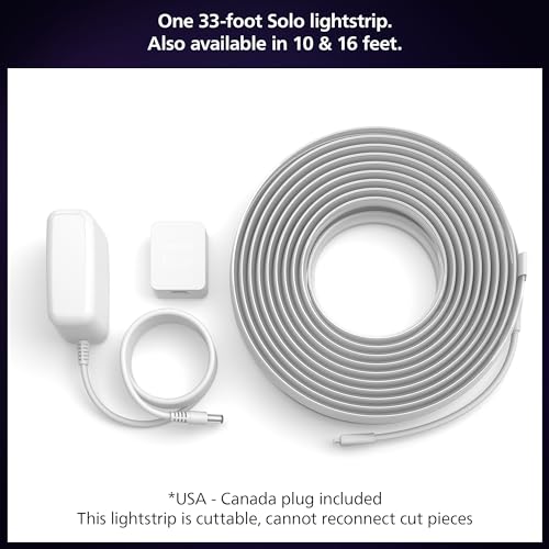 Philips Hue 33 Ft Smart LED Lightstrip Kit