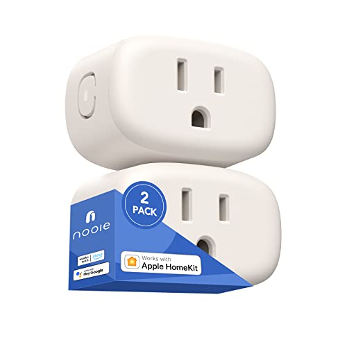 Nooie Smart Plug 2-Pack: Alexa Compatible WiFi Outlet