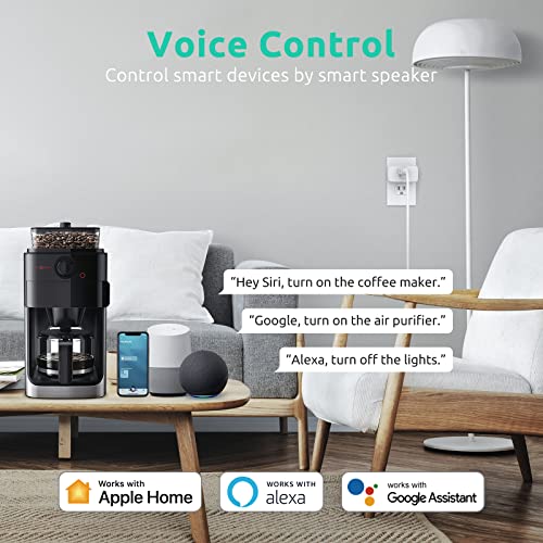 VOCOlinc Smart Plug for HomeKit & Alexa - 2 Pack