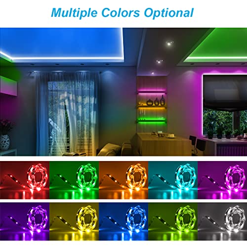 DIYILIGHT 100ft Smart LED Strip Lights with App
