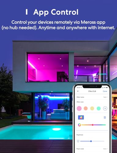 Meross 32.8ft Smart RGB LED Strip Lights