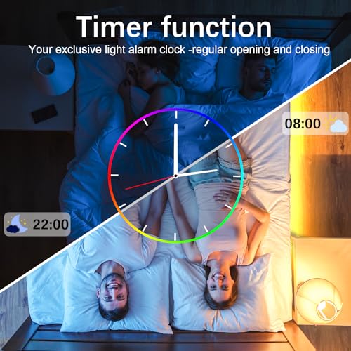 Smart RGB LED Strip Lights with App & Alexa