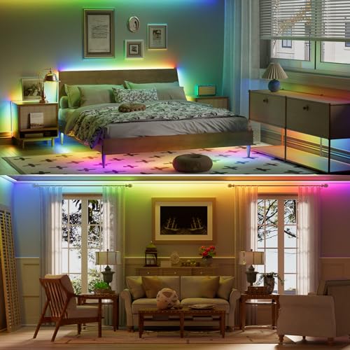 20ft Addressable RGB LED Strip Light for DIY