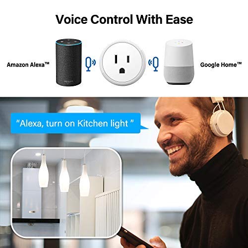 Aoycocr Smart WiFi Plugs for Alexa and Google Home