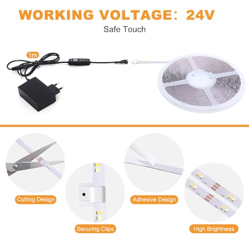 TENDIST 32.8ft Dimmable LED Strip Lights