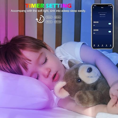 Tenmiro 50ft Smart RGB LED Strip Lights