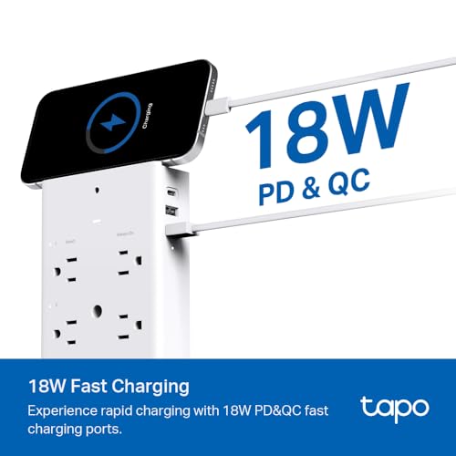 TP-Link Tapo Smart Plug with USB Fast Charging