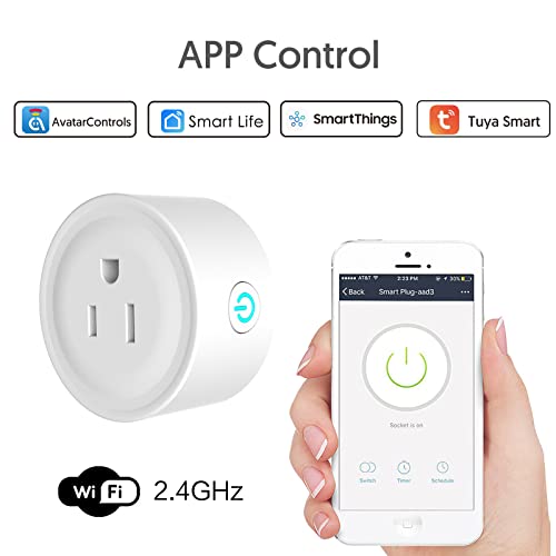 Smart WiFi Plug 2-Pack – Alexa & Google Compatible