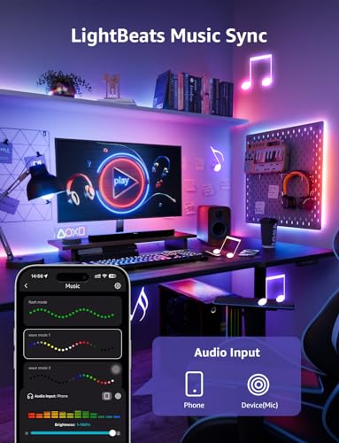 Lepro S1 AI 16.4ft Smart LED Strip Lights