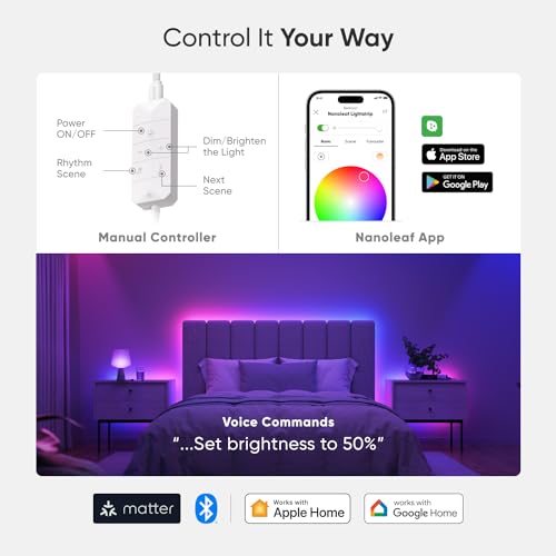 Nanoleaf Essentials Smart Multicolor LED Lightstrip 200