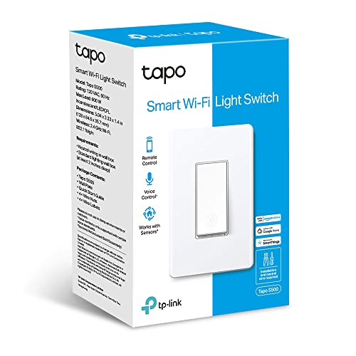 TP-Link Tapo Smart Light Switch - Works with Alexa