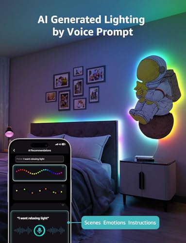 Lepro S1 AI 16.4ft Smart LED Strip Lights