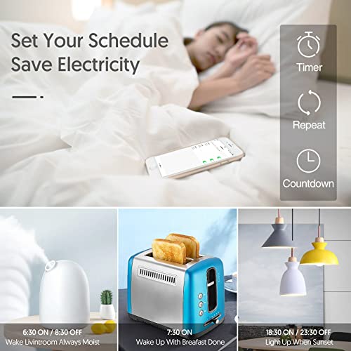 Smart WiFi Plug 2-Pack – Alexa & Google Compatible