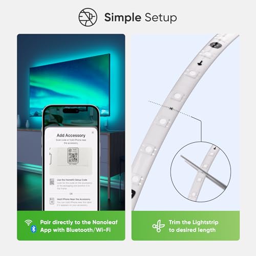 Nanoleaf Essentials Smart Multicolor LED Lightstrip 200