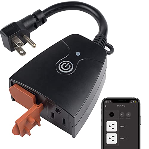Outdoor Smart WiFi Plug with App Control