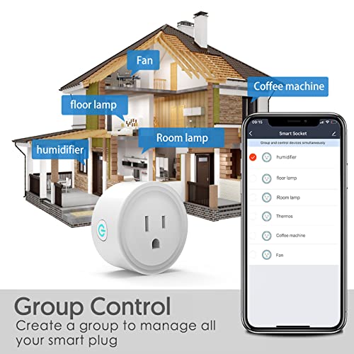 Smart WiFi Plug 2-Pack – Alexa & Google Compatible