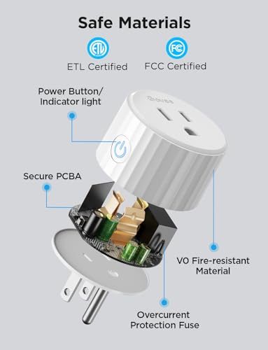 Govee Matter Smart Plug 4-Pack for Home Automation