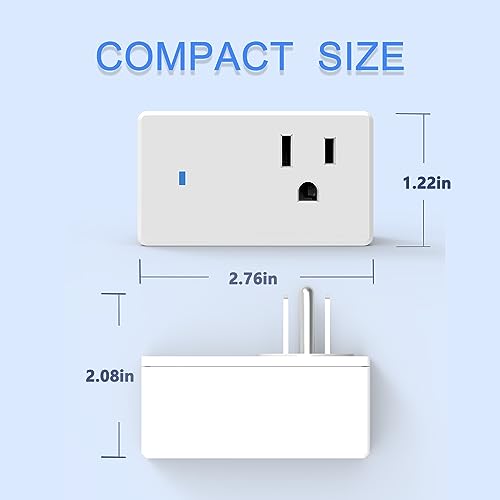 ExIoTy Smart Plug 4-Pack for Alexa Control