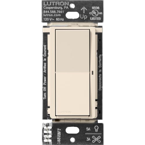 Lutron Caseta Smart Light Switch - Light Almond