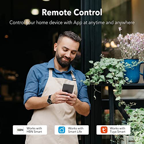 Outdoor Smart WiFi Plug with App Control