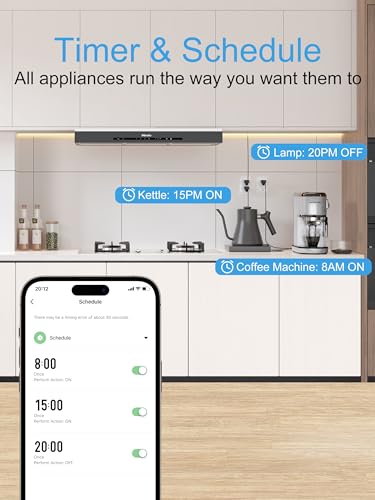 EIGHTREE Mini Smart Plug for Alexa & Google Home