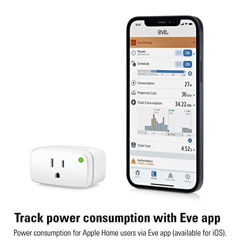 Eve Energy Smart Plug 2-Pack with Voice Control