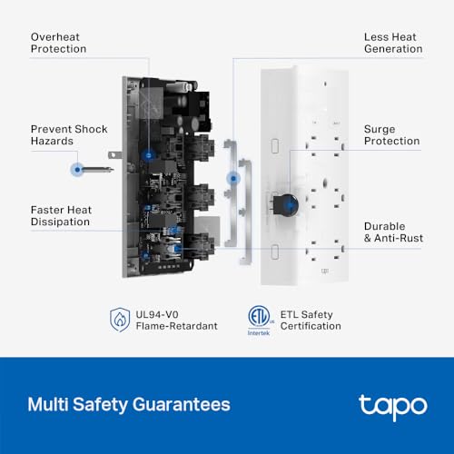 TP-Link Tapo Smart Plug with USB Fast Charging
