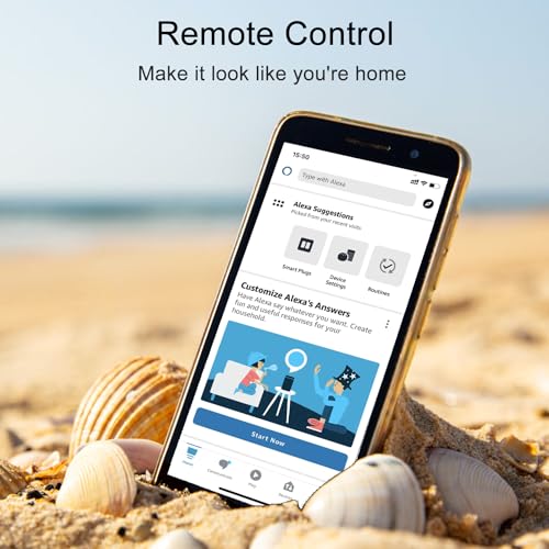 Smart Plug 4 Pack, Works with Alexa & Bluetooth