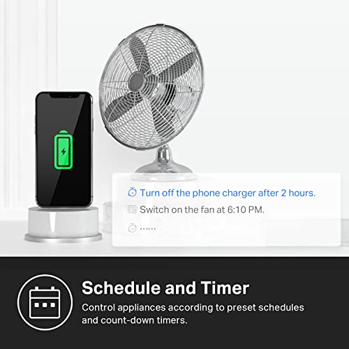 Kasa Matter Smart Plug with Energy Monitoring - 4 Pack