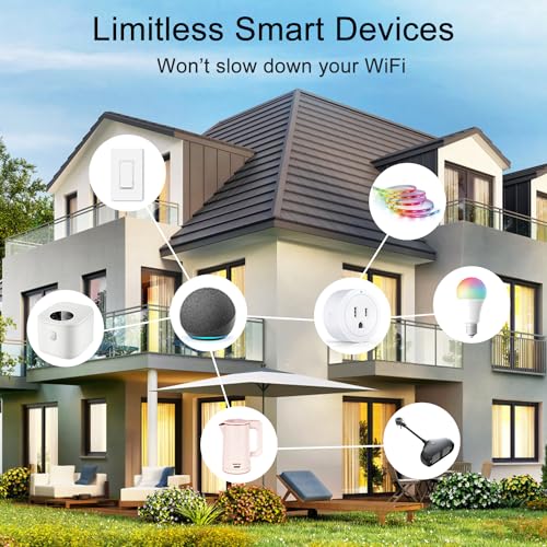 Smart Plug 4 Pack, Works with Alexa & Bluetooth