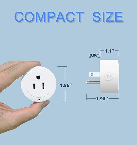 Smart Plug 4 Pack, Works with Alexa & Bluetooth