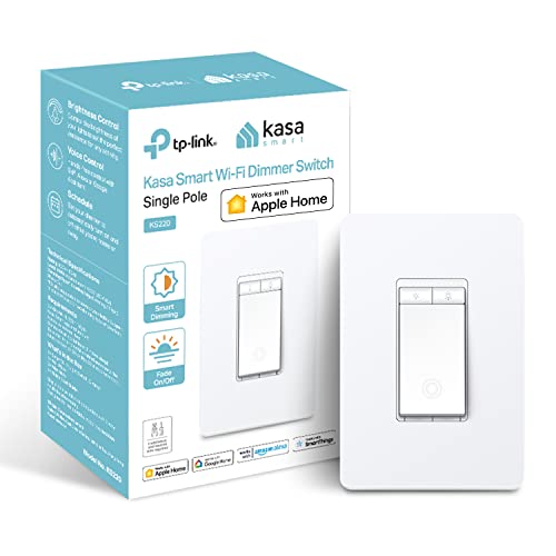 Kasa Smart Dimmer Switch for HomeKit and Voice Assistants