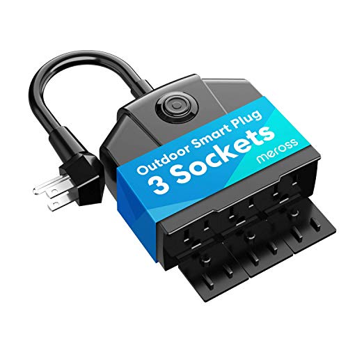 Smart Outdoor Wi-Fi Plug with Voice Control