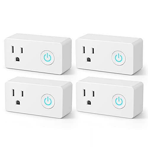 BN-LINK WiFi Smart Plug Outlet with Timer (4-Pack)