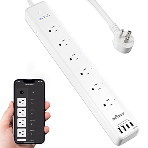 BN LINK Smart Power Strip with 6 Smart Outlets