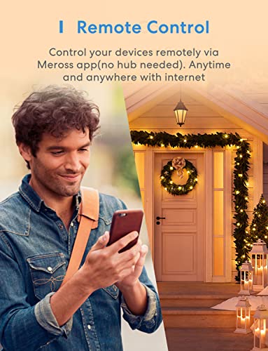 Smart Outdoor Wi-Fi Plug with Voice Control