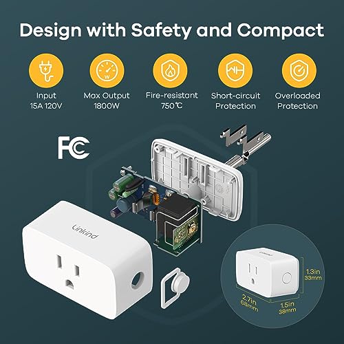 Linkind Smart Plug 4-Pack for Home Automation