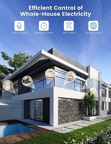 Eightree Smart Plug: WiFi Socket, Alexa & Google Compatible