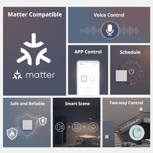 SONOFF Matter Smart Light Switch with Alexa & Google