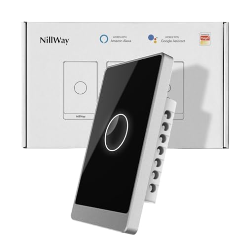 Smart Light Switch – 2-Gang, WiFi Compatible