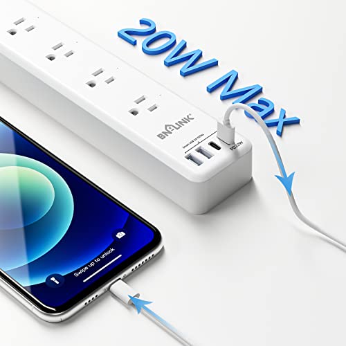 BN LINK Smart Power Strip with 6 Smart Outlets