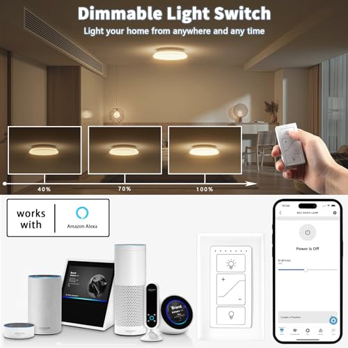Humpptom Smart Wireless Dimmer Switch for Home
