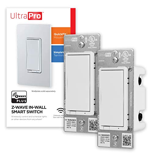 Z-Wave Smart Rocker Light Switch - Alexa Compatible